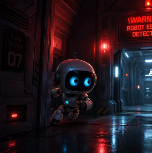 The Blue-Eyed Robot