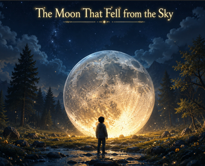 ✨ The Moon That Fell from the Sky ✨