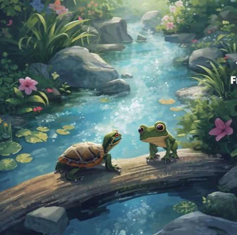 The Turtle Who Chased the Moon 🌕🐢✨