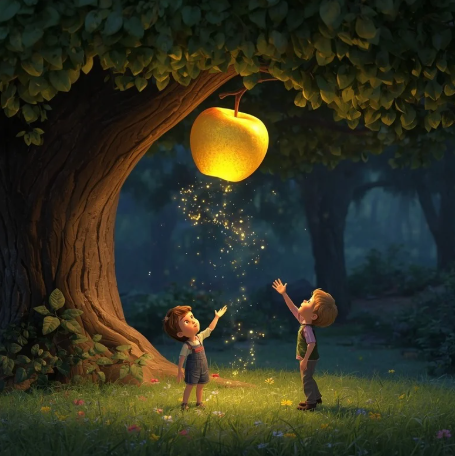 🍎✨ The Secret of the Golden Apple ✨🍎